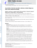 Cover page: Association of alcohol and other substance‐related diagnoses with severe maternal morbidity