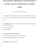 Cover page: Phenotyping mice with skin, hair, or nail abnormalities: A systematic approach and methodologies from simple to complex.