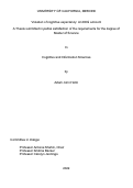 Cover page: Violation of cognitive expectancy: An EEG account