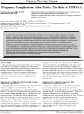 Cover page: Pregnancy Complications After Dobbs: The Role of EMTALA