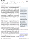 Cover page: Location-specific strategies for eliminating US national racial-ethnic [Formula: see text] exposure inequality.