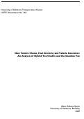 Cover page: New Vehicle Choice, Fuel Economy and Vehicle Incentives: An Analysis of Hybrid Tax Credits and the Gasoline Tax