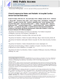 Cover page: Chest compression rates and pediatric in-hospital cardiac arrest survival outcomes