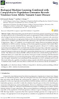 Cover page: Biological Machine Learning Combined with Campylobacter Population Genomics Reveals Virulence Gene Allelic Variants Cause Disease