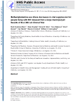 Cover page: Methamphetamine use drives decreases in viral suppression for people living with HIV released from a large municipal jail: Results of the LINK LA clinical trial