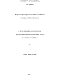 Cover page: (Re)producing Refugees: Early Chinese-Vietnamese Encounters with Social Services