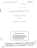 Cover page: RADIATIVE LIFETIME OF METASTABLE Li II 2 1So