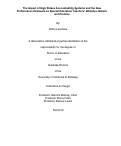 Cover page: The Impact of High Stakes Accountability Systems and the New Performance Demands on Special Education Teachers' Attitudes, Beliefs and Practice