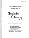 Cover page: NEUTRON CROSS-SECTION MEASUREMENTS AT 4.5 Bev