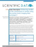 Cover page: Enhancing studies of the connectome in autism using the autism brain imaging data exchange II