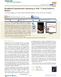 Cover page: Broadband Superabsorber Operating at 1500 °C Using Dielectric Bilayers.