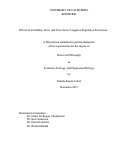 Cover page: Effects of Variability, Error, and Time Series Length on Population Predictions