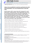 Cover page: Adipose tissue quantification and primary graft dysfunction after lung transplantation: The Lung Transplant Body Composition study.