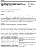 Cover page: Neonatal Neurocritical Care Service Is Associated With Decreased Administration of Seizure Medication