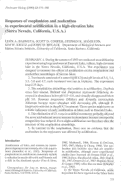 Cover page: Responses of zooplankton and zoobenthos to experimental acidification in a high‐elevation lake (Sierra Nevada, California, U.S.A.)