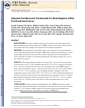 Cover page: Adjuvant Paclitaxel and Trastuzumab for Node-Negative, HER2-Positive Breast Cancer