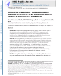 Cover page: Attenuation of endothelial phosphatidylserine exposure decreases ischemia-reperfusion induced changes in microvascular permeability