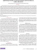 Cover page: Epidemiological Analysis of Acute Flaccid Paralysis (AFP) Surveillance in Conflict-Affected Syria