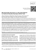 Cover page: Microdystrophin Expression as a Surrogate Endpoint for Duchenne Muscular Dystrophy Clinical Trials