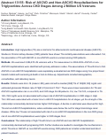 Cover page: Risk of ASCVD and Non-ASCVD Hospitalizations for Triglycerides Across CKD Stages Among 2 Million US Veterans