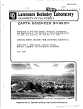 Cover page: IMPROVED ENERGY RECOVERY FROM GEOTHERMAL RESERVOIRS