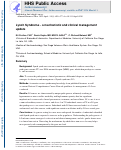 Cover page: Review article: Lynch Syndrome—a mechanistic and clinical management update