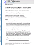 Cover page: Circadian Disruption Alters the Effects of Lipopolysaccharide Treatment on Circadian and Ultradian Locomotor Activity and Body Temperature Rhythms of Female Siberian Hamsters