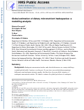 Cover page: Global estimation of dietary micronutrient inadequacies: a modelling analysis.