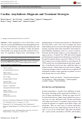 Cover page: Cardiac Amyloidosis: Diagnosis and Treatment Strategies.