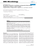 Cover page: An efficient method for visualization and growth of fluorescent Xanthomonas oryzae pv. oryzae in planta.