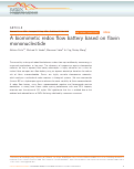 Cover page: A biomimetic redox flow battery based on flavin mononucleotide