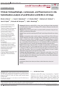 Cover page: Clinical, histopathologic, cystoscopic, and fluorescence in situ hybridization analysis of proliferative urethritis in 22 dogs