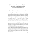 Cover page: Dimensions of Prosecutor Decisions: Revealing Hidden Factors with Correspondence Analysis