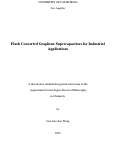Cover page: Flash Converted Graphene Supercapacitors for Industrial Applications