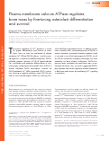 Cover page: Plasma membrane calcium ATPase regulates bone mass by fine-tuning osteoclast differentiation and survival.