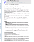 Cover page: Metabolomics profiling predicts outcome of tocilizumab in rheumatoid arthritis: an exploratory study