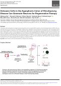 Cover page: Schwann Cells in the Aganglionic Colon of Hirschsprung Disease Can Generate Neurons for Regenerative Therapy