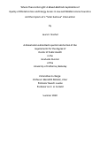 Cover page: Where There is No Light: A Mixed-Methods Exploration of Quality of Obstetric Care and Energy Access in Low and Middle Income Countries and the Impacts of a “Solar Suitcase” Intervention