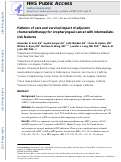 Cover page: Patterns of care and survival impact of adjuvant chemoradiotherapy for oropharyngeal cancer with intermediate‐risk features