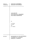 Cover page: Analysis of Functionally Gradient Polymer Composites
