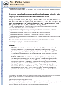 Cover page: Reduced Mural Cell Coverage and Impaired Vessel Integrity After Angiogenic Stimulation in the Alk1-deficient Brain