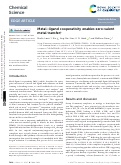 Cover page: Metal–ligand cooperativity enables zero-valent metal transfer