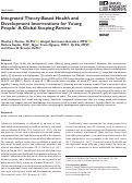 Cover page: Integrated Theory-Based Health and Development Interventions for Young People: A Global Scoping Review.