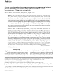 Cover page: Effects of oral powder electrolyte administration on packed cell volume, plasma chemistry parameters, and incidence of colic in horses participating in a 6-day 162-km trail ride.