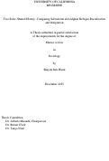 Cover page: Two Sides, Shared History: Comparing Salvadoran and Afghan Refugee Racialization and Integration