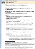 Cover page: The Effect of Procedure Room Temperature and Humidity on LASIK Outcomes