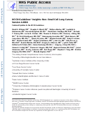 Cover page: NCCN Guidelines Insights: Non-Small Cell Lung Cancer, Version 4.2016.