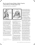 Cover page: On Second Thought ...   How Lenine Features Enhance Bridge Capacity:  A Short History of Traffic Engineering