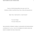 Cover page: Trajectories of child externalizing problems between ages 3 and 10 years: Contributions of children's early effortful control, theory of mind, and parenting experiences