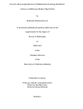 Cover page: Toward a Reconceptualization of Mathematical Learning Disabilities: A Focus on Difference Rather Than Deficit